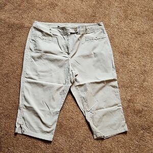 Conrad C Beige Capri Pants Size 14